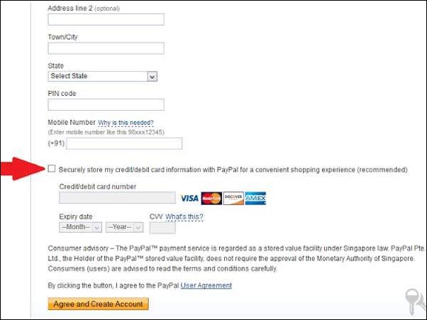 create paypal account