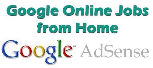 work with google at home online jobs