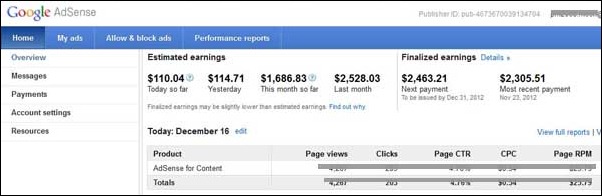 adsense-earnings-report