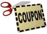 saving discounted coupon