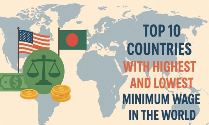 Highest and Lowest Minimum Wage