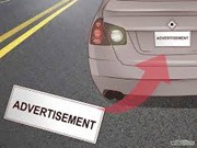 car bumper ads