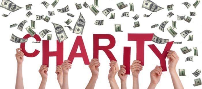 make money with charity