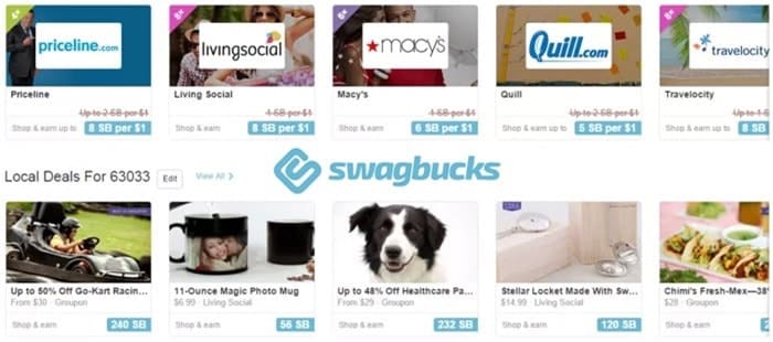 swagbucks cashback