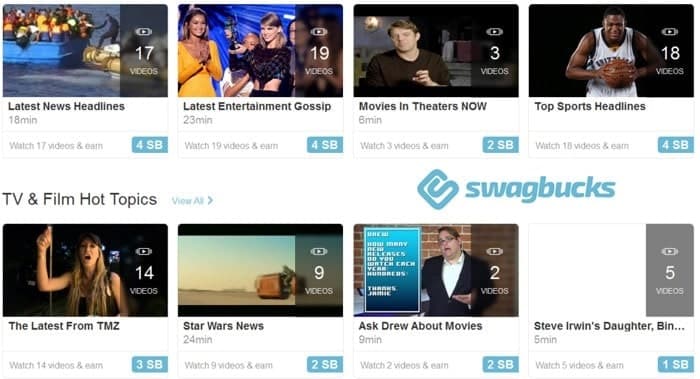 swagbucks videos