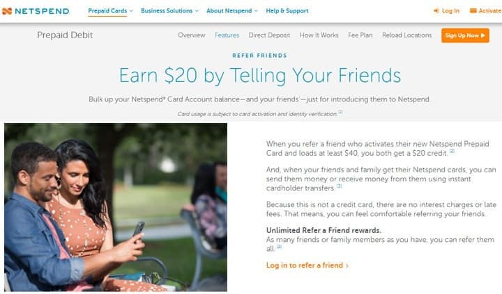 netspend free cash