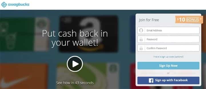 free money from Swagbucks