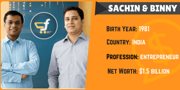 Sachin & Binny Bansal