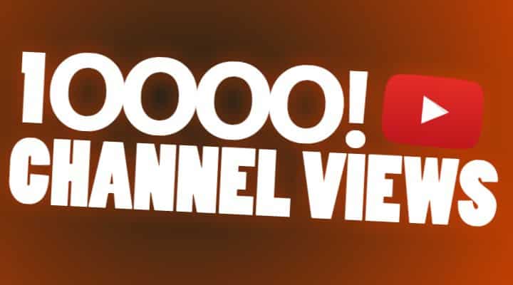 10000 channel views