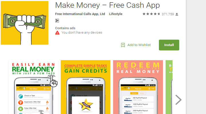 Best app to make real money online for free