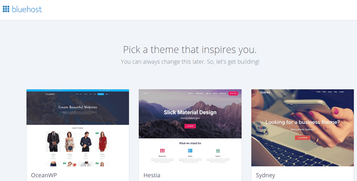 choose blog theme