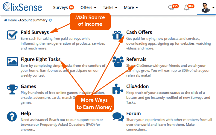 clixsense_earning