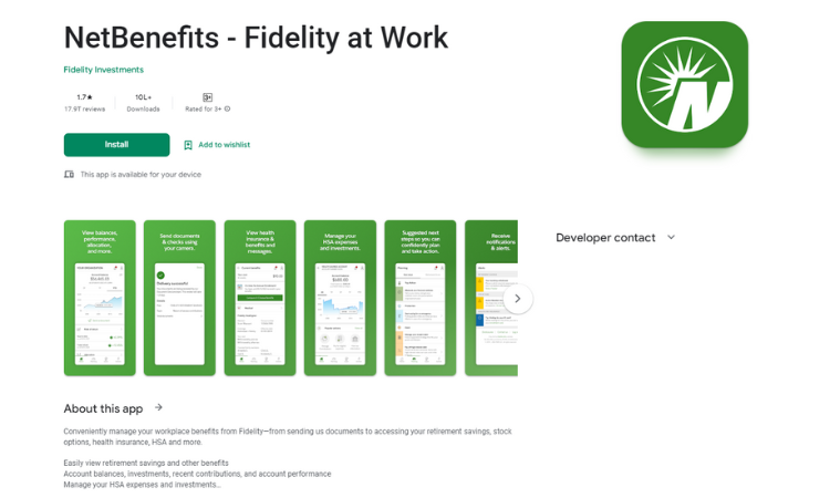 Fidelity NetBenefits