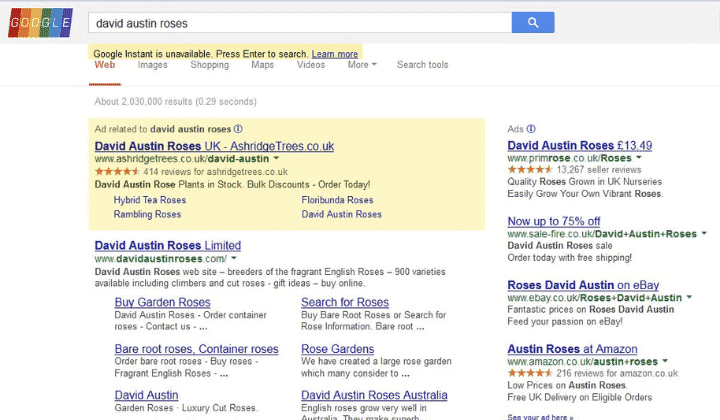 Google Adwords 4 Line ads