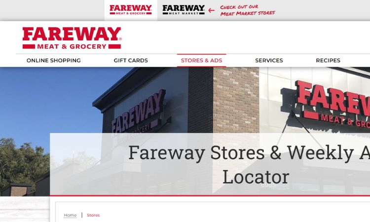 FAREWAY: gorcery store near me