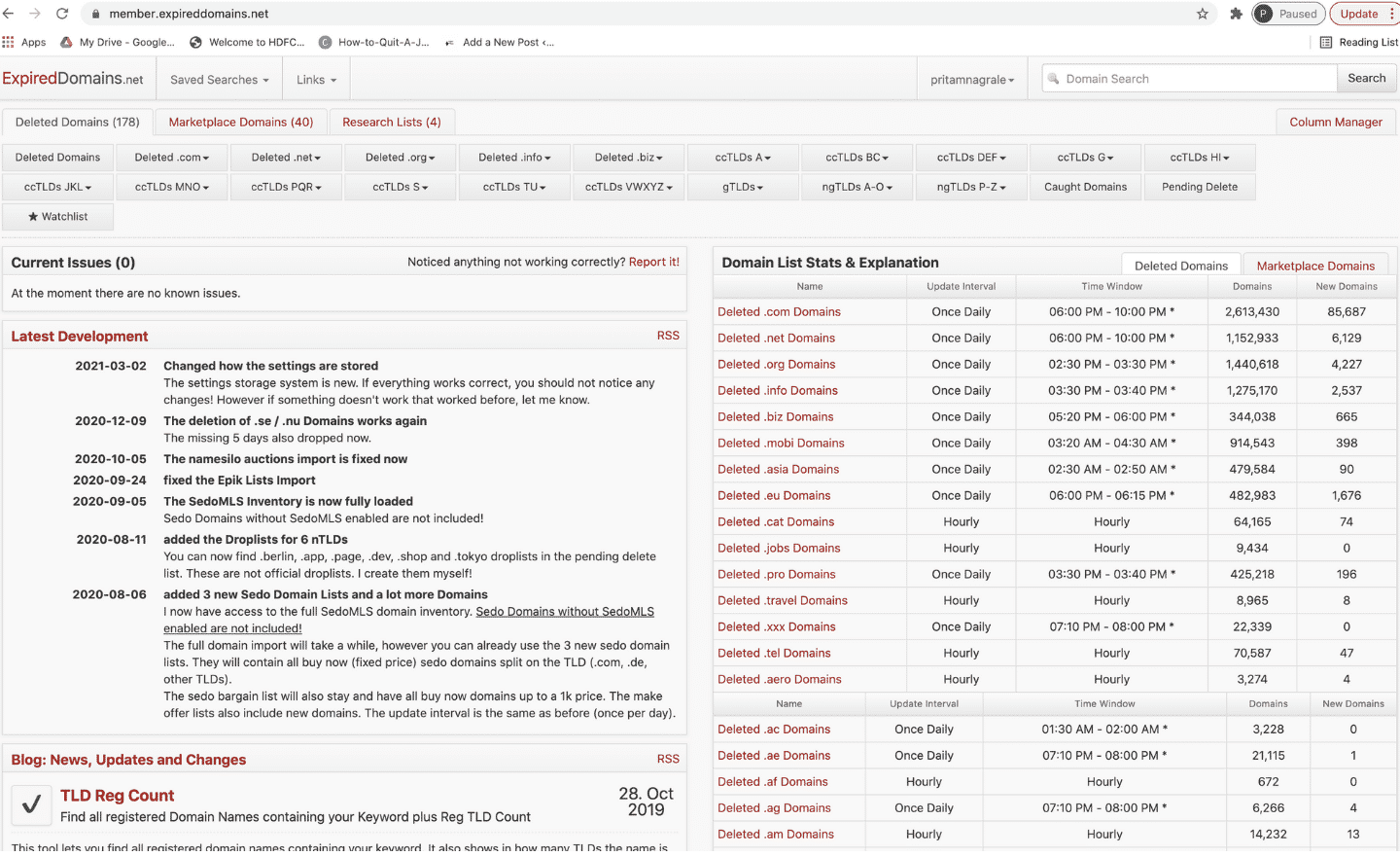 expired domains