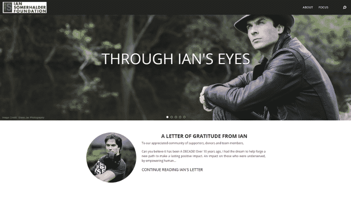 Ian Somerhalder Foundation