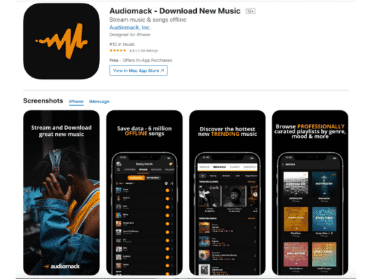 Audiomack free music