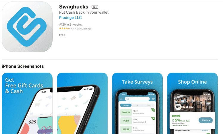 Swagbucks free $10