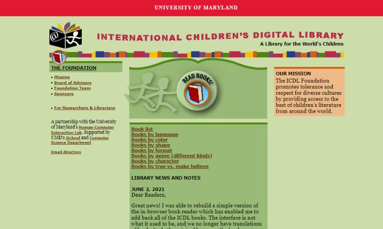  International Children’s Digital Library