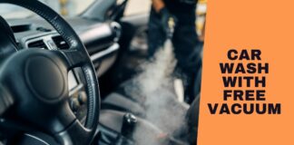 Car Wash with Free Vacuum near me