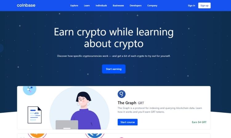 Coinbase Earn