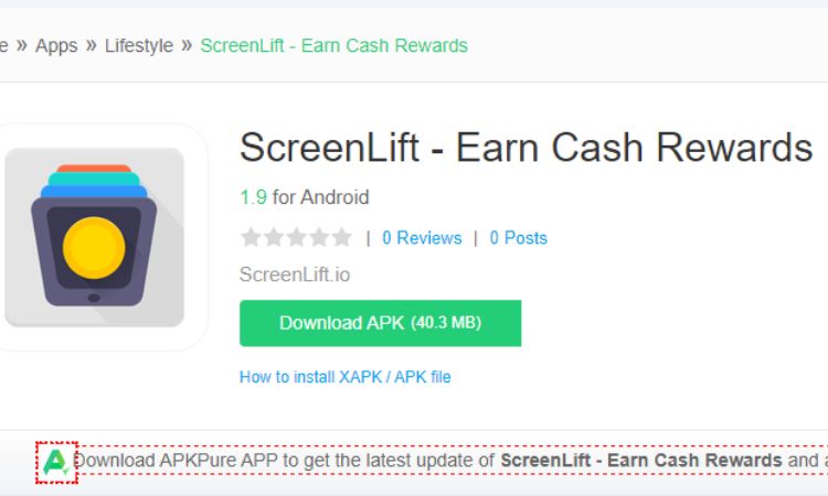 ScreenLift get paid for your data