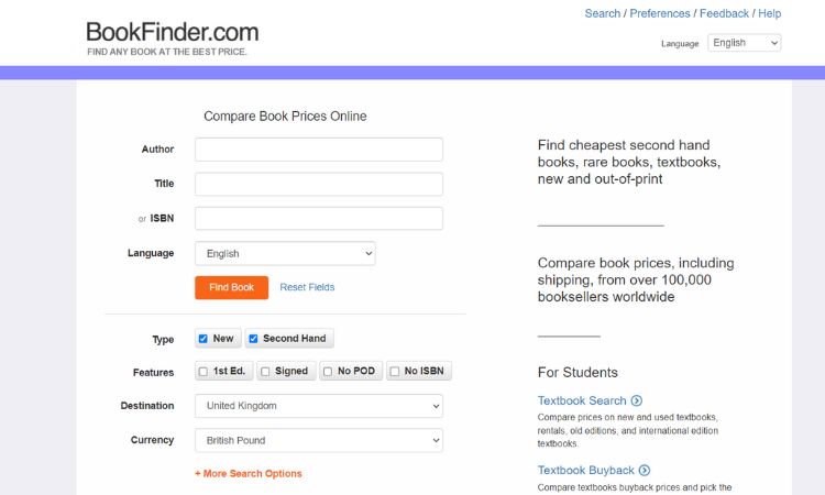 Bookfinder.com