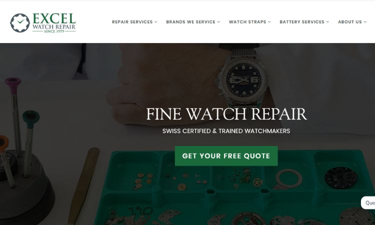 Find watch repair online near me