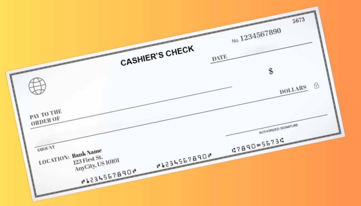 Citibank Cashiers Check