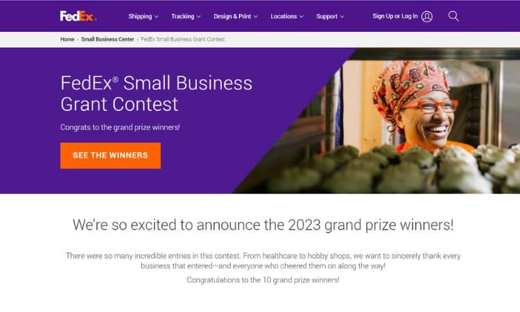 FedEx Small Business Grants