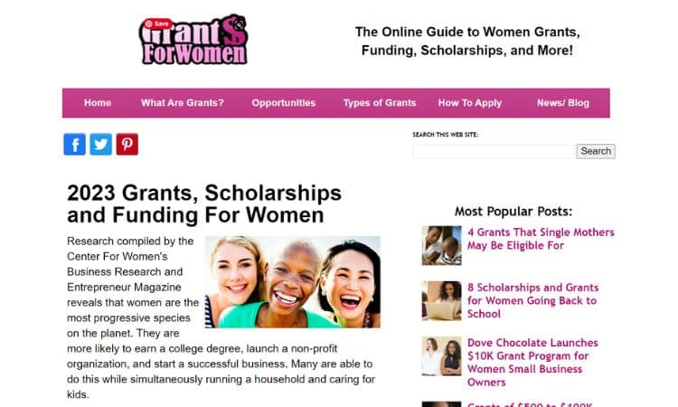 Grantsforwomen.org