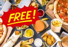 how to get free food delivered with no money