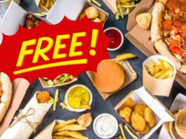 how to get free food delivered with no money