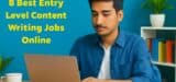 8 Best Entry Level Content Writing Jobs Online