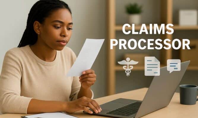 Claims Processor ensuring accurate claims processing