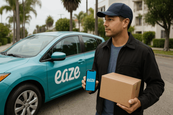 Eaze  delivery jobs near me