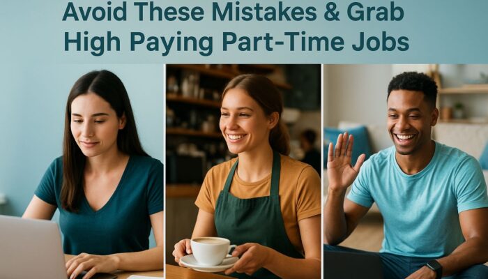 high paying -part time jobs for college