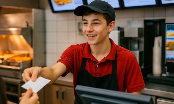 jobs that hire at 15
Fast Food Attendant
