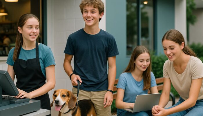 jobs that hire at 15