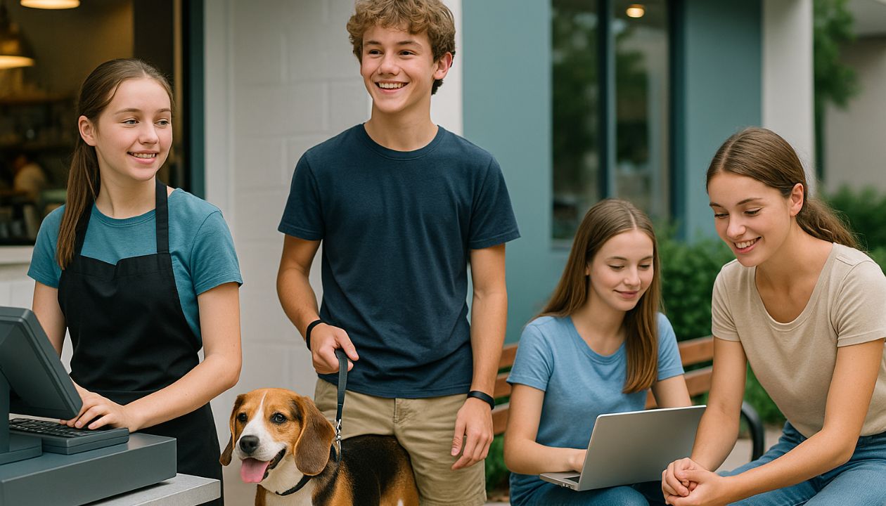 jobs that hire at 15