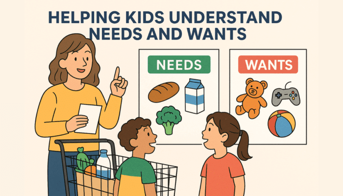 Helping Kids Understand Needs vs Wants Through Real-Life Lessons