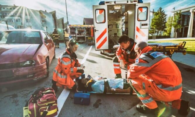 stressful jobs in America
Paramedic